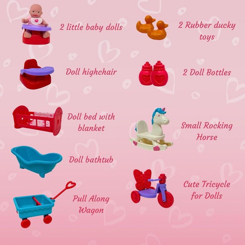 The New York Doll Collection Mini Baby Doll Set, 2 of 6