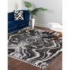 Unique Loom    Hygge Shag Valley Area Rug - 3 of 4
