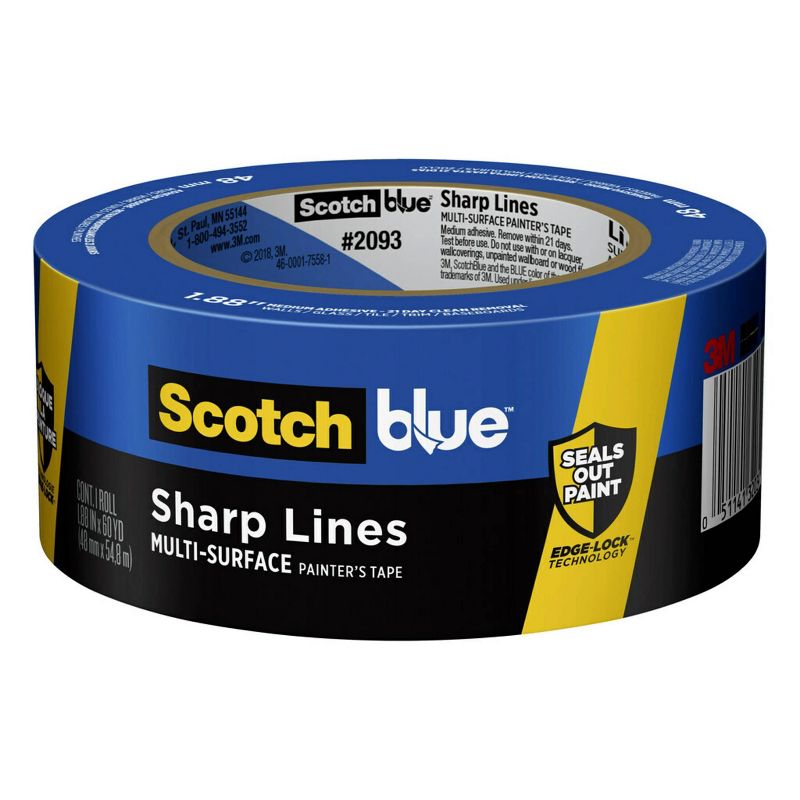 ScotchBlue 1.88&#34; x 60yd Sharp Lines Painters Tape, 1 of 12