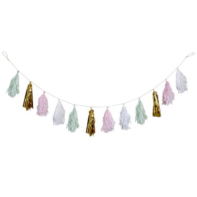 paper love tassel banner