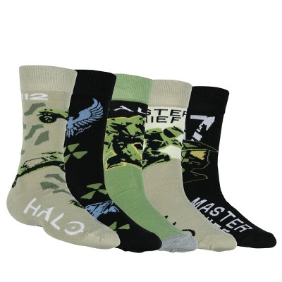 thumbnail image 2 of Knocker Men's Multi-Color Printed Dress Socks - 6 Or 12 Pairs - Size 10-13, Mid-Calf, Casual Crew 2 of 5