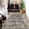COZONY Washable Vintage Rug with Non-Slip Backing, Floral Distressed Low Pile Carpet for Living Room and Dining Room - 4 of 4
