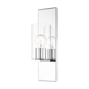 Livex Lighting Zurich 1 - Light Sconce in  Polished Chrome - 1 of 4