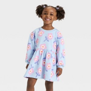 Toddler Girls' French Terry Dress - Cat & Jack™ - 1 of 3