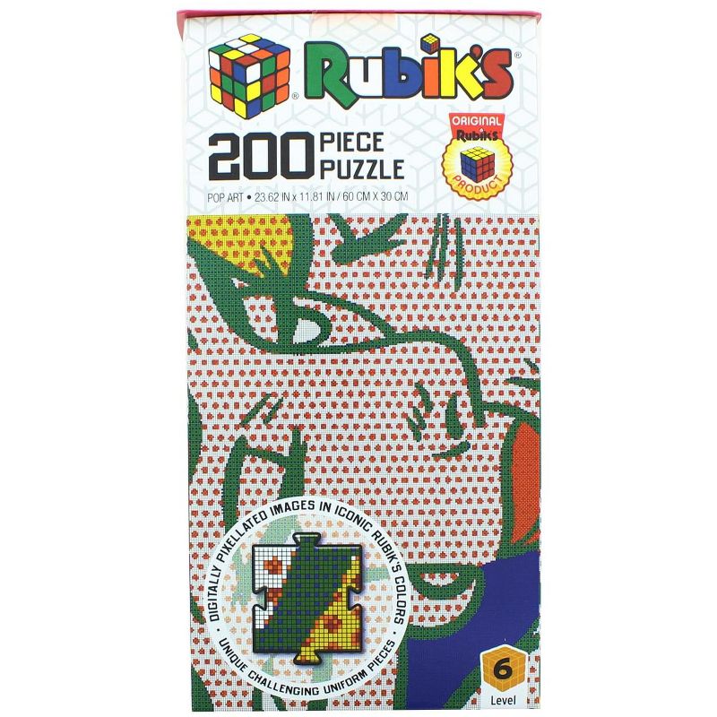 Rubik's Pop Art 200 Piece Jigsaw Puzzle, 1 of 7