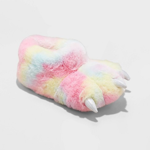 Fluffy discount feet slippers