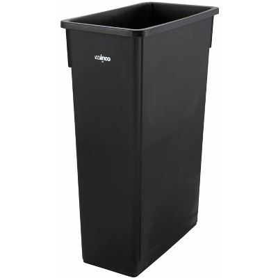 Slender Trash Can, 23-Gallon, Gray,Medium