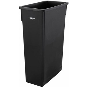 Slender Trash Can, 23-Gallon, Gray,Medium - 1 of 4