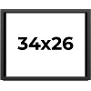 PosterPalooza | Shadow Box 1.5" Depth Black Picture Frame - UV Acrylic, Backing Board, Hanging Hardware - 2 of 4