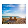 Trademark Fine Art - Preston Florida Beach Chair Matted Framed Art - 2 of 4