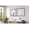Sapphtopaz Rectangle Bathroom Mirror, Vanity Mirror with Aluminum Frame, Vertical or Horizontal Hanging Decorative Wall Mirrors for Bathroom,Over Sink - 2 of 4