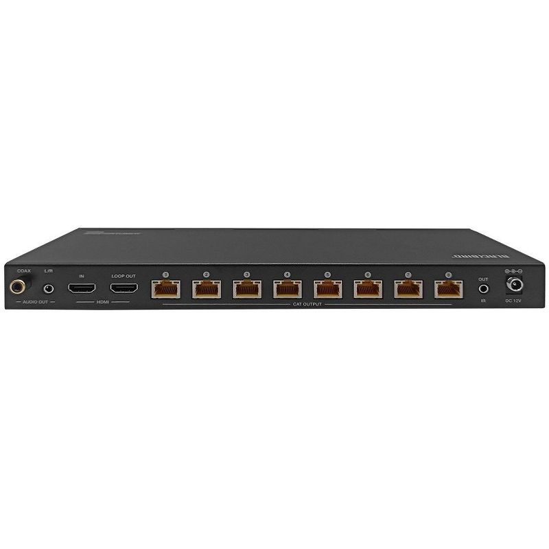 Monoprice Blackbird 4K HDMI 2.0 1x8 Splitter Extender Complete Solution Kit-- 18Gbps, HDR, 4K@60Hz, YCbCr 4:4:4, HDCP 2.2, Cat6/6a/7 with IR, Loop, 4 of 7