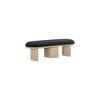 Meridian Furniture,Wilshire Boucle Fabric Bench - 3 of 4