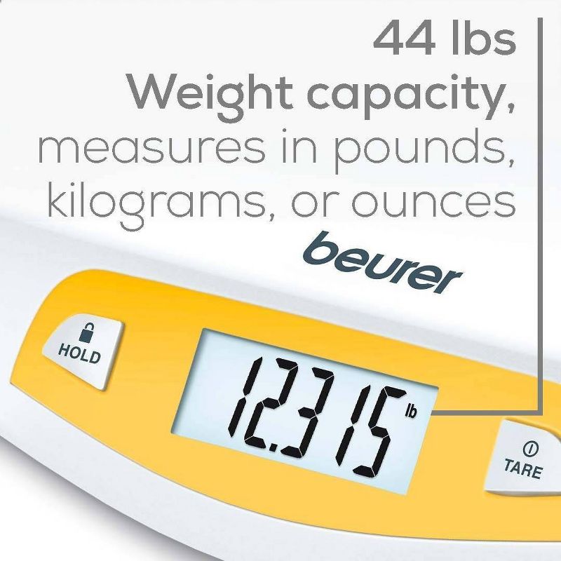 Beurer BY80 Digital Baby Scale, 4 of 10