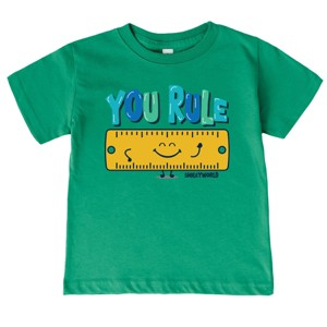 The Juniper Shop SmileyWorld You Rule  Toddler Short Sleeve Tee - 1 of 4