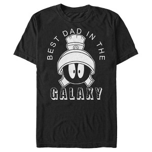 Men's Looney Tunes Father's Day Marvin the Martian Best Dad T-Shirt - 1 of 4