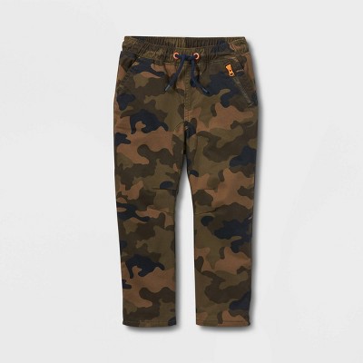 fleece lined joggers boys