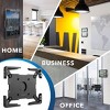 Mount-It! Universal Tablet Wall Mount, Anti-Theft iPad Mount, Enclosure Fits Tablets from 9.7" to 13" Screen Size, Flush Wall Mounting Kiosk, Black - 2 of 4