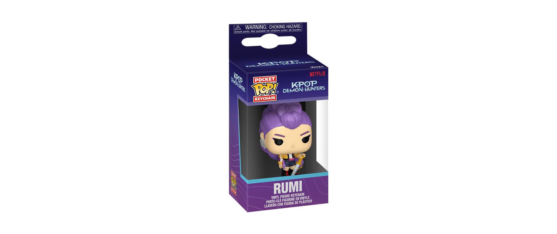 Funko Pop Pocket Demon Hunters Rumi Kang KeyChain