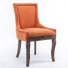 NicBex Polyester Dining Chairs Set of 2,Kitchen Chairs with Neutrally Toned Solid Wood Legs and Bronze Nailhead for Dining Room,Kitchen - 4 of 4