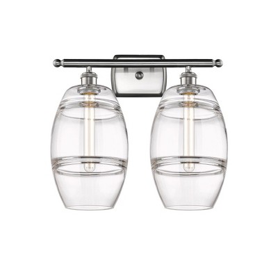 Vaz - 2 Light Bath Vanity In Industrial Style-10.88 Inches Tall and 18 Inches Wide