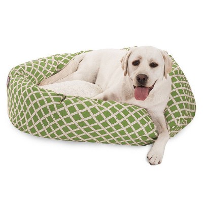 Majestic Pet Bagel Dog Bed - Sage - Large