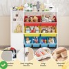 Toy Storage Organizer w/8 Toy Bins 43.5" Wide Toddler Bookcase Storage Cabinet - 3 of 4