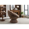 NicBex Oversized Accent Chair,Swivel Barrel Chair,Papasan Chair,Modern Upholstered Swivel Chairs for Living Room - 4 of 4