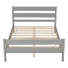 Wood Platform Bed with Headboard and Footboard RE-ModernLuxe - 4 of 4