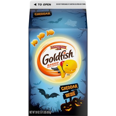 Pepperidge Farm Goldfish Halloween Cheddar Crackers - 30oz