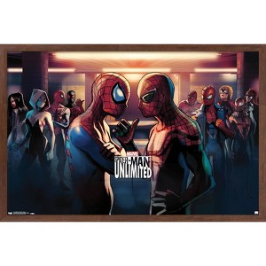 Trends International Marvel Comics VIdeo Game - Spider-Man: Unlimited - Subway Framed Wall Poster Prints - 1 of 4