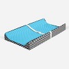 Bacati - Love Black/Turq Pin Dots Changing Pad Cover - 2 of 4