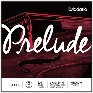 D'Addario Prelude Series Cello G String 3/4 Size - 1 of 2