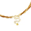 Ross-Simons Italian Leopard-Print Murano Glass Bar and Multi-Strand Bead Necklace With 18kt Gold Over Sterling Size 18 - 3 of 4