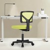 CAVINAS Office Chair with Thick Foam Cushion,Mesh Armless Desk Chair Low-Back Computer Chair for Adult,Student - 2 of 4