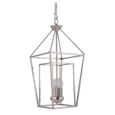 Craftmade Lighting Hudson 4 - Light Chandelier in  Polished Nickel