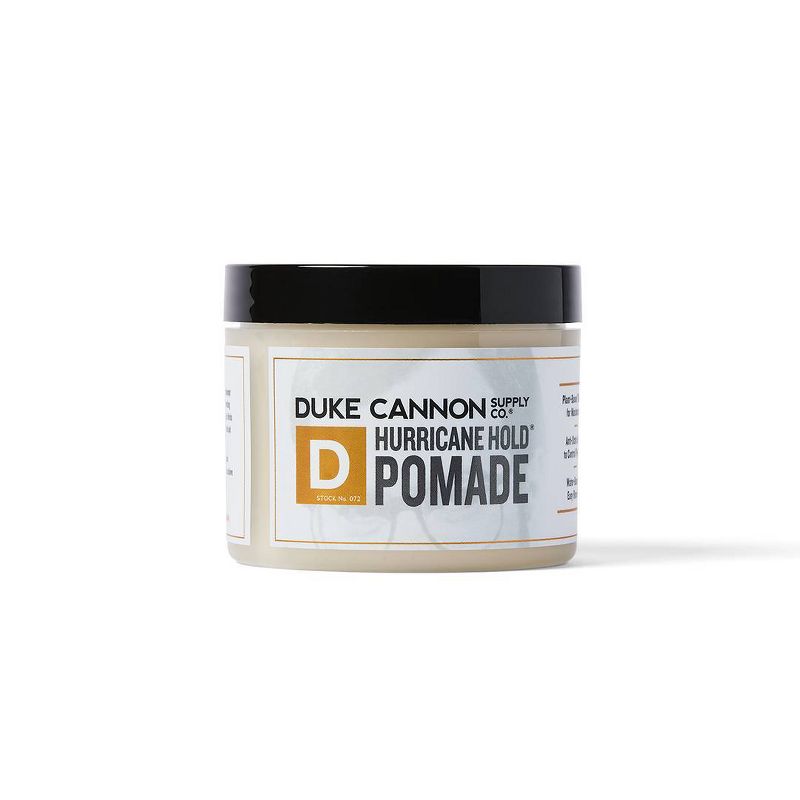 Duke Cannon News Anchor Hurricane Hold Pomade - Extra Strong Hold, Natural Finish Hair Styling Pomade for Men - 4.6 oz, 4 of 9