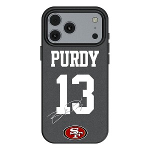NFL San Francisco 49ers Players Game Tactic MagSafe Compatible Cell Phone Case for Apple iPhone 17 Series - 1 of 4