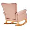 CAVINAS Accent Chair Modern Rocking Chair with Armrest Upholstered Comfy Chair - 4 of 4