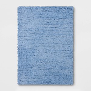 4'x5'6" Solid Shag Accent Rug - Room Essentials - 1 of 4