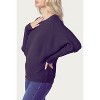 Women's OTTOMAN MODAL-BLEND DOLMAN-SLEEVE SWEATER - Fore - 3 of 4