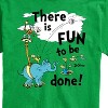 Men's - Dr. Seuss - Fun To Be Done Short Sleeve Graphic T-Shirt - 2 of 4