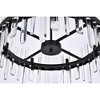 Elegant Lighting Serena 14 - Light Pendant in  Black - 3 of 4