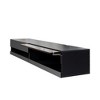 Grungis Wall Mounted TV Stand for TVs Up to 80 Inch,Floated Console Table with 20 Color LEDs and Charging Station for Bedroom,Living Room - 4 of 4