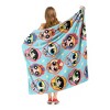 Cartoon Network Powerpuff Girls Classic Expressions Silk Touch Throw Blanket 50x60 Inches - 4 of 4