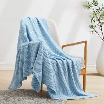 Peace Nest Lightweight and Soft Knit Throw Blanket for Couch