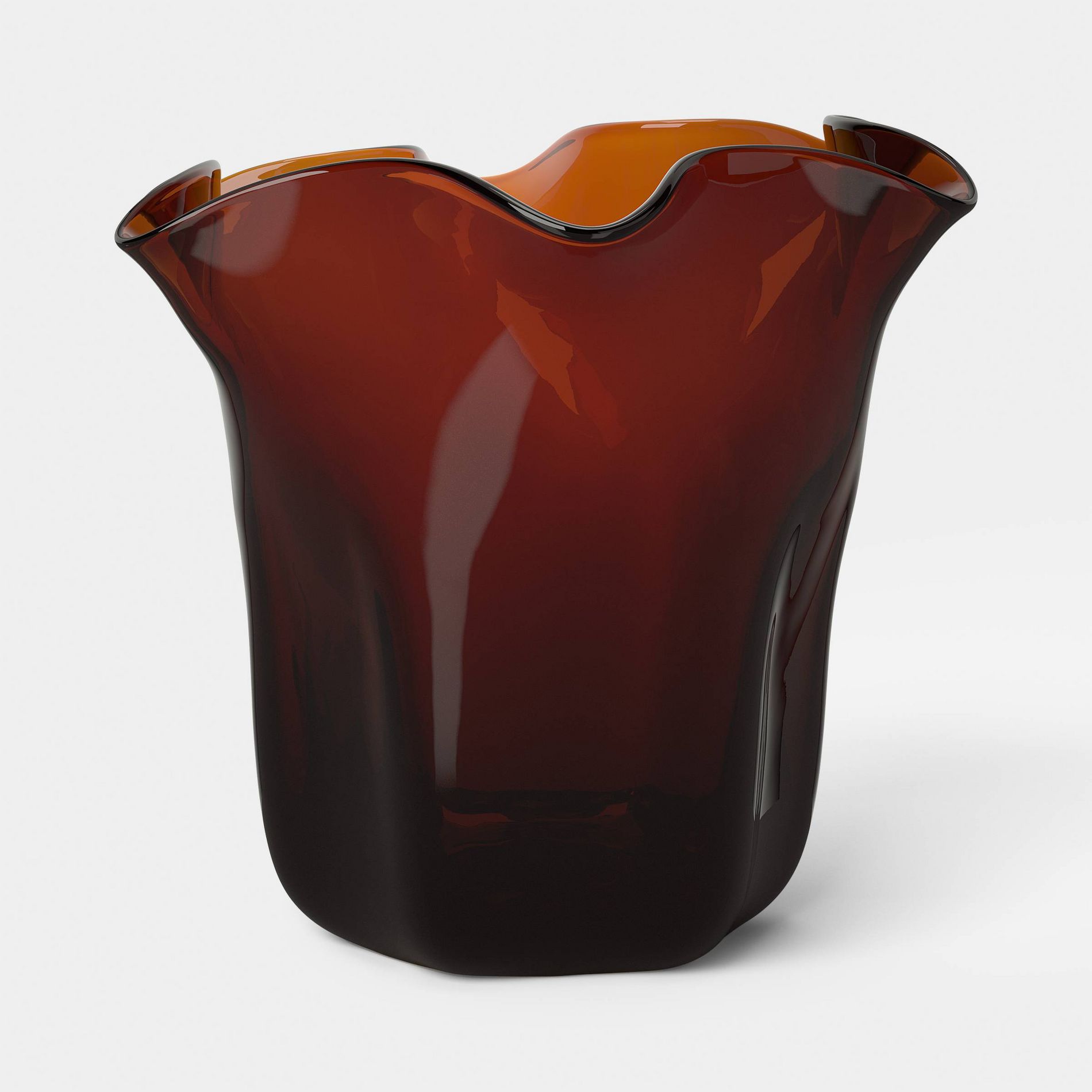 54.1 fl oz Glass Champagne Bucket Maroon - Threshold™