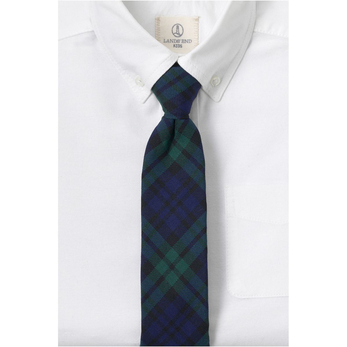 Lands' End School Uniform Kids Pre Tied Tie - thumbnail 9