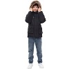 Rokka&Rolla Boys' Winter Coat with Faux Fur Hood Parka Jacket - 4 of 4