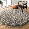 Moroccan Fringe Shag MFG249 Power Loomed Indoor Rugs - Safavieh - 2 of 3